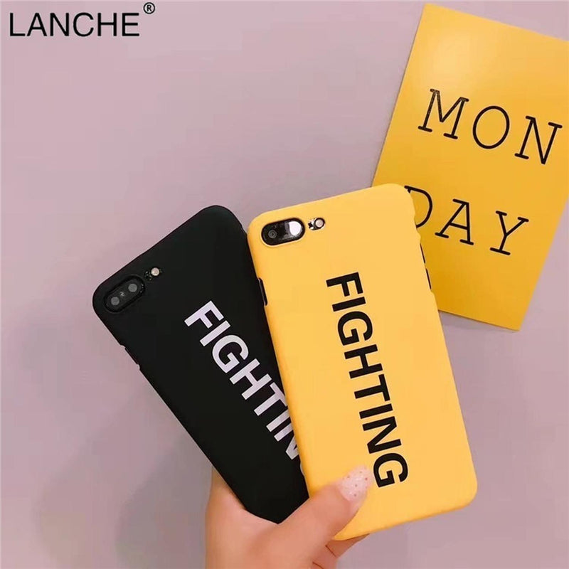 Funda Fighting Para iPhone Dama Hombre Mujer Club Fight Moda