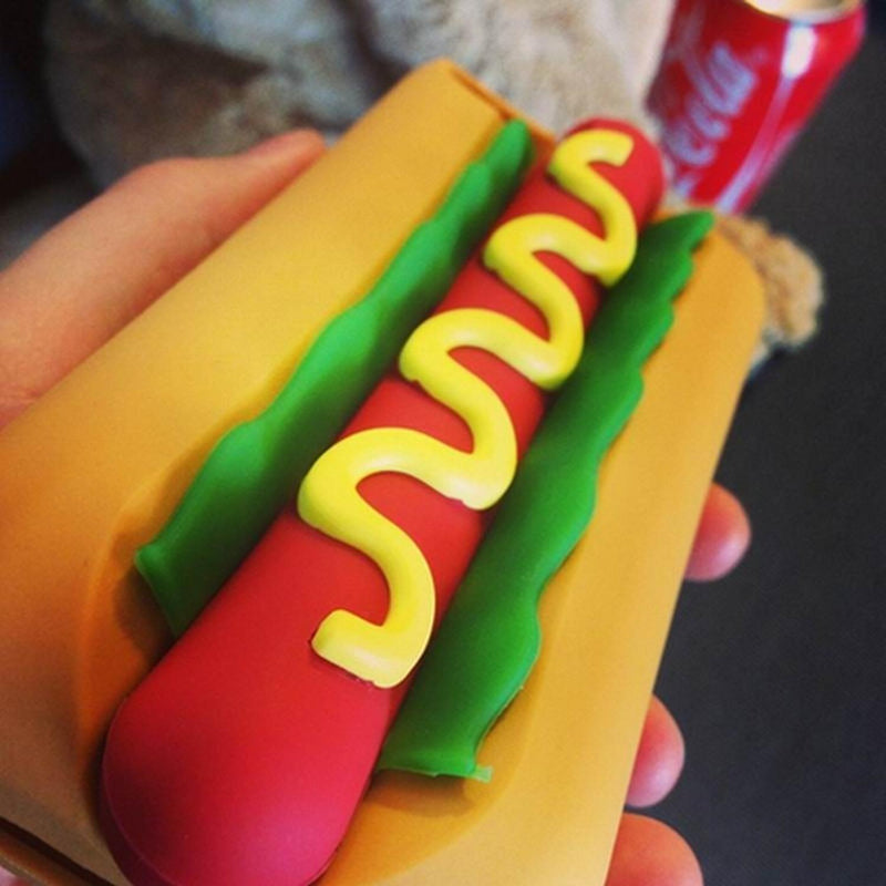 Funda iPhone Hotdog Salchicha Food Comida Rapida Snack Case