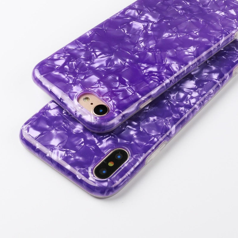Funda Para iPhone Piedra Preciosa Cuarzo Violeta Mujer Case