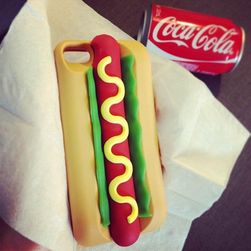Funda iPhone Hotdog Salchicha Food Comida Rapida Snack Case