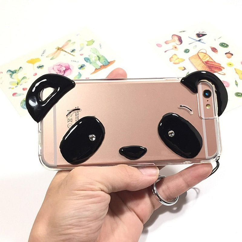 Funda Para iPhone Cara Panda Oso Osito Dama Mujer Hombre Zoo
