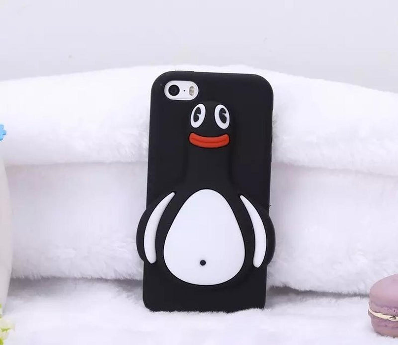 Case Para iPhone Pinguino Animal Feliz Happy Niño Mujer 3d