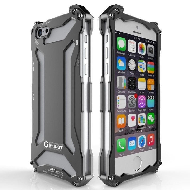 Funda Case Armadura De Aluminio iPhone 6 6s 7 8 Plus Rigido