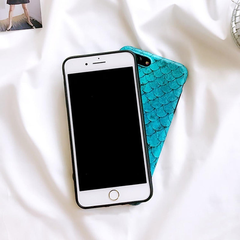 Funda Para iPhone Piel Dragon Escamas Hombre Mujer Sirena 3d