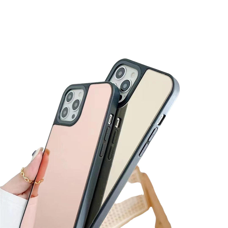Funda Espejo Premium Dura para iPhone 13 Pro Max + Mica Case